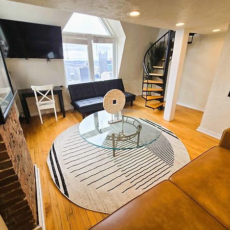 Skyline At Your Door - Studio With A View Pittsburgh Luaran gambar