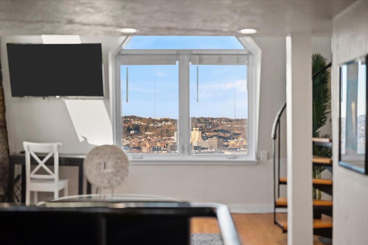 Skyline At Your Door - Studio With A View Pittsburgh Luaran gambar